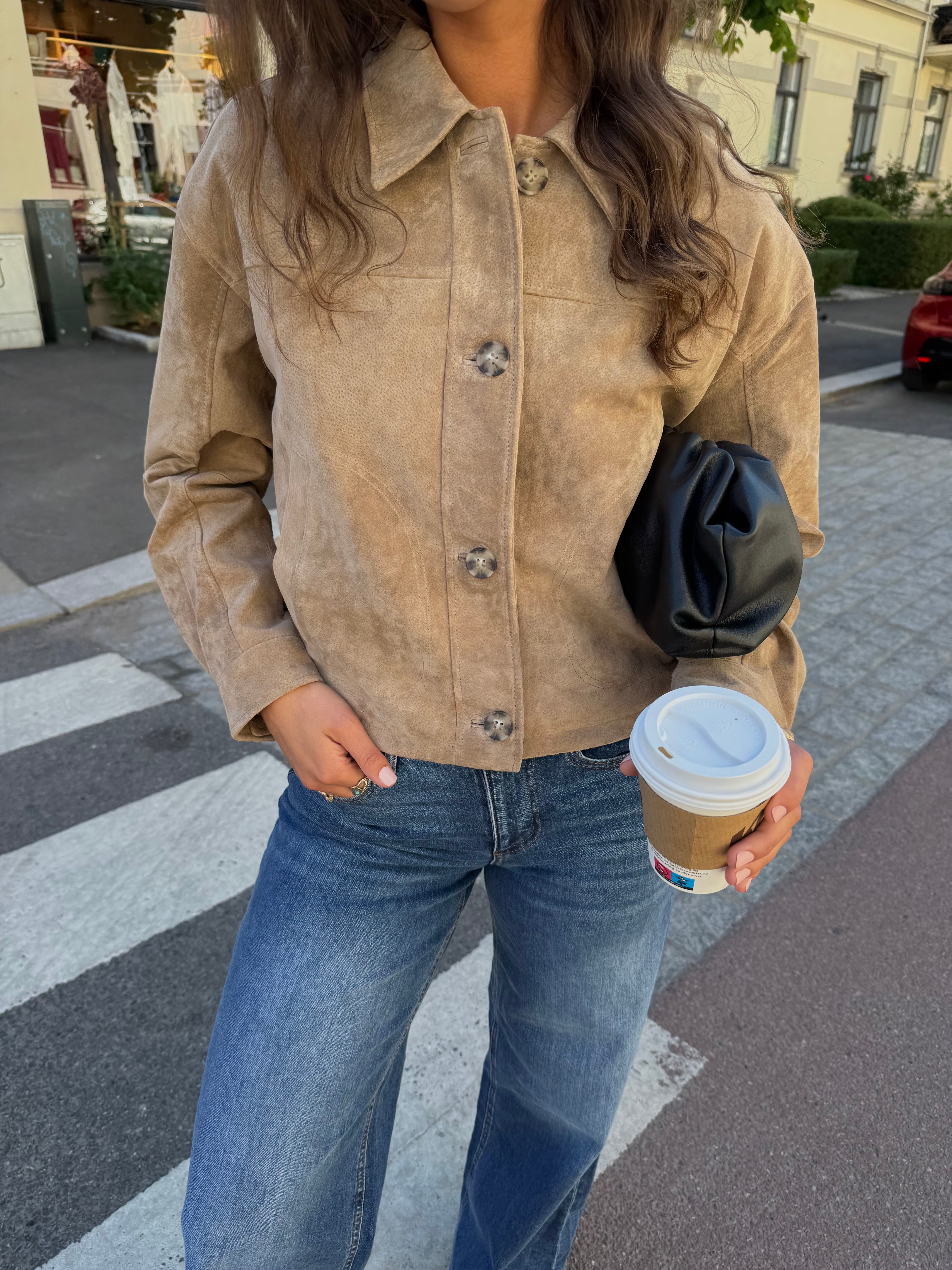 VMROYCESTINE Jacket - Silver Mink